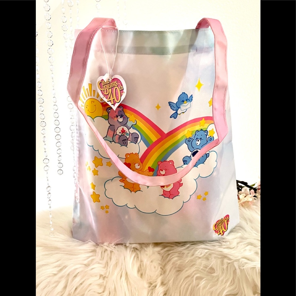 NWT Care Bears Tote Bag Exclusive 40th Anniversary - Picture 4 of 10